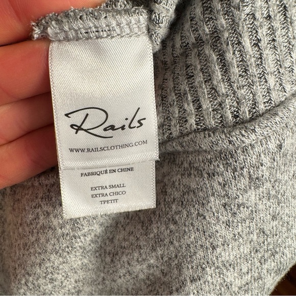 Rails NWT Women’s Oakland Sweat Pants Knit Jogger Melange Grey Heather Gray XS - Picture 13 of 14